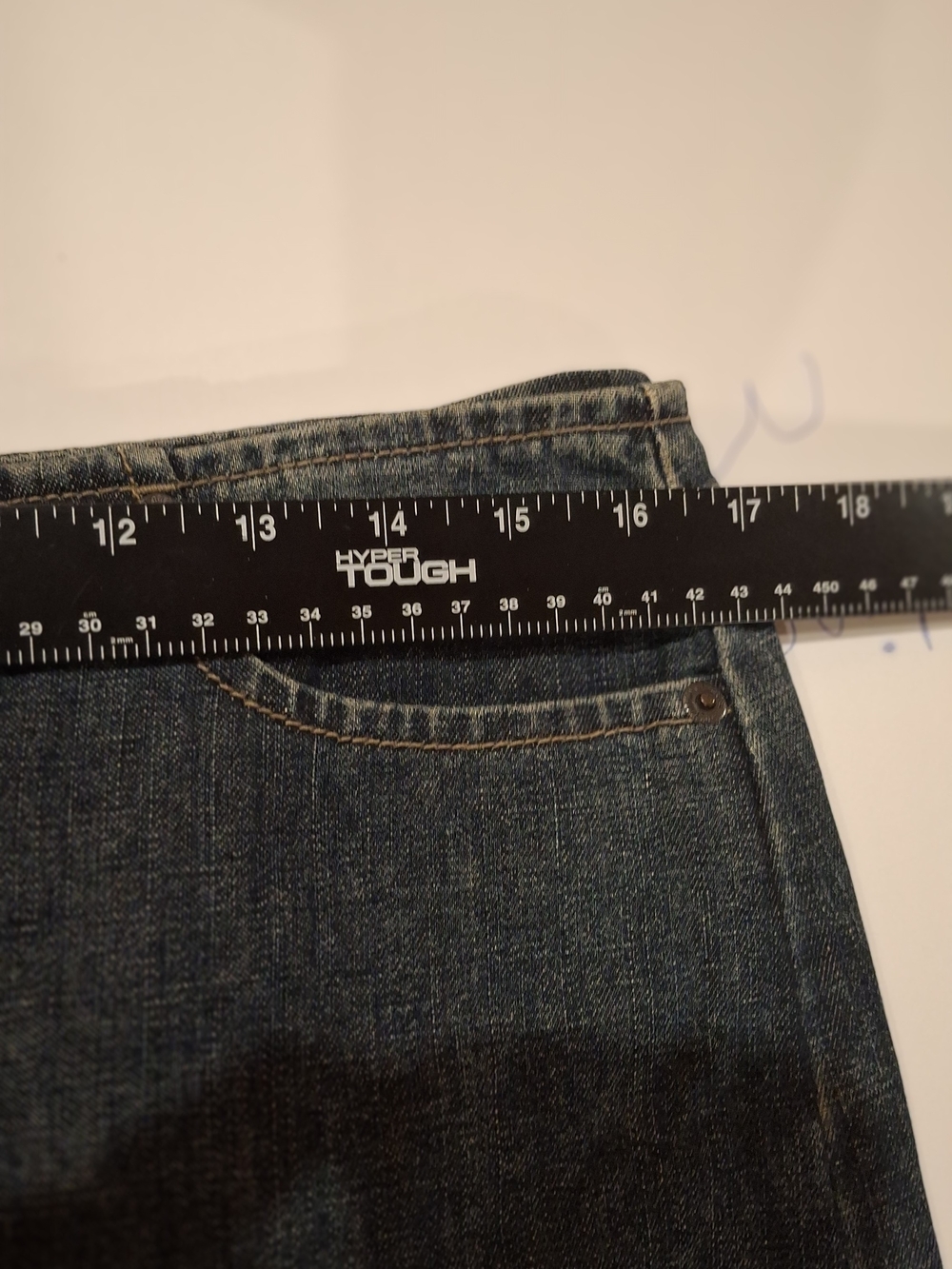 American Eagle Outfitters Dark Blue Denim Mini Skirt - Picture 12 of 14